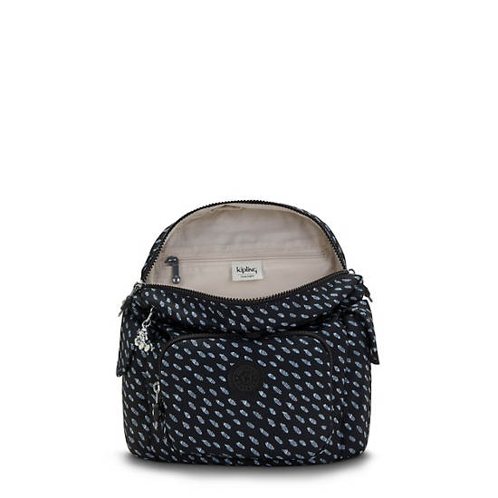 Kipling City Pack Mini Klassieke Printed Rugzak Blauw | BE 1482BE